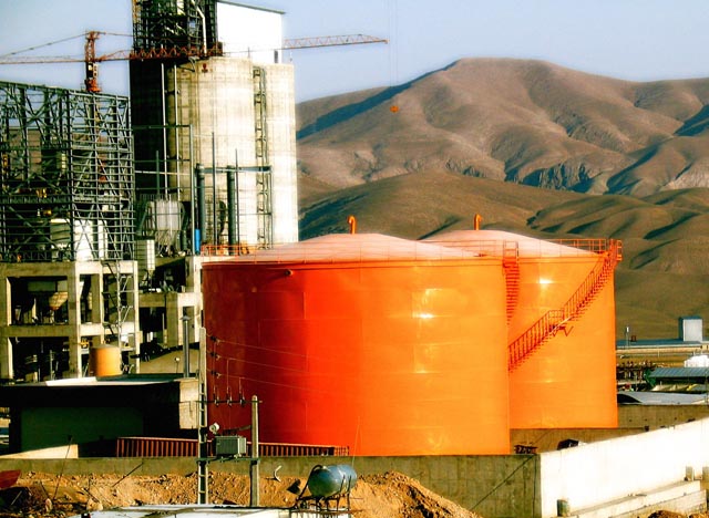 Construction of Production Line of FIROUZKOH Cement Factory